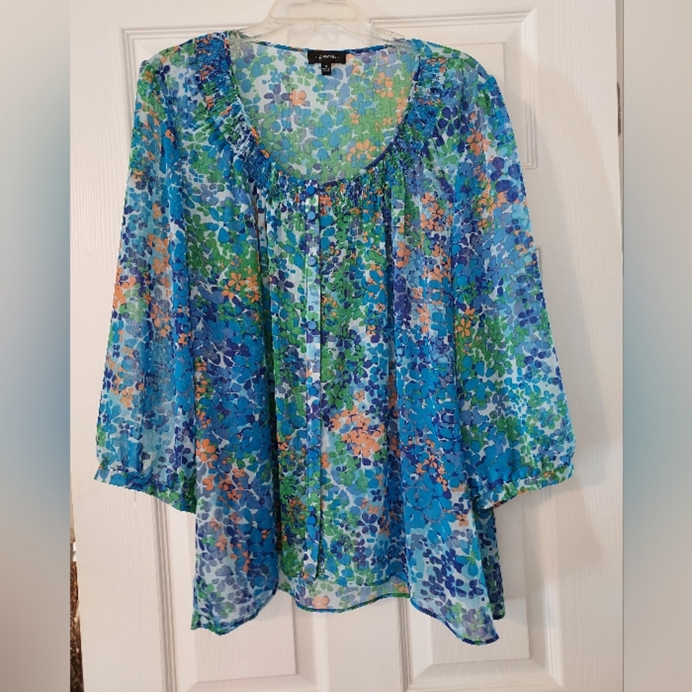 Spense Cato Sheer Blouse XL